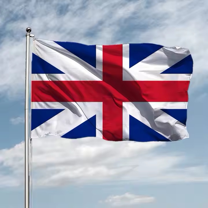 United Kingdom(UK) Flag 5 By 3 Feet Dimension