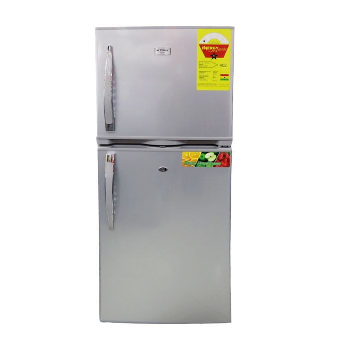 Westpool 175Liters Double Door Fridge Wp-195H Silver