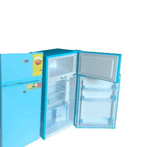 Westpool WP-115 Double Door Refrigerator BLUE 95LTRS