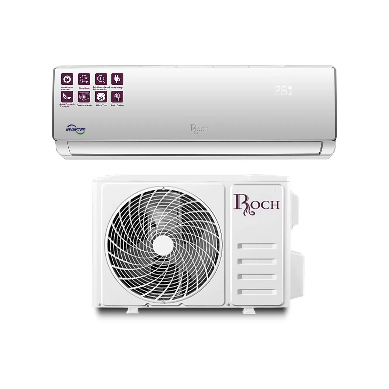 Roch 2.0HP R410a Inverter Air Conditioner