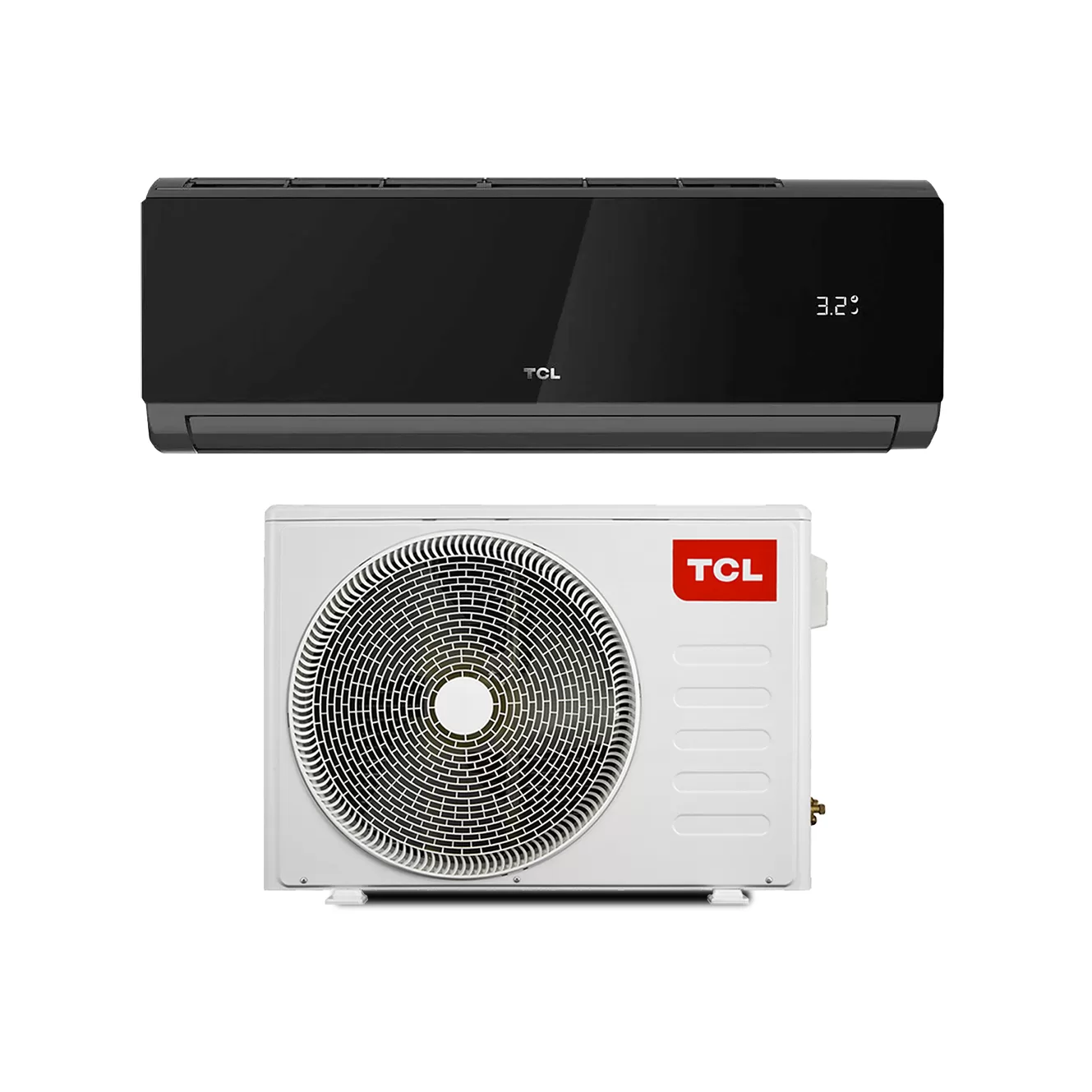 TCL 1.5HP R410a 3 Star Inverter AC Black Mirror