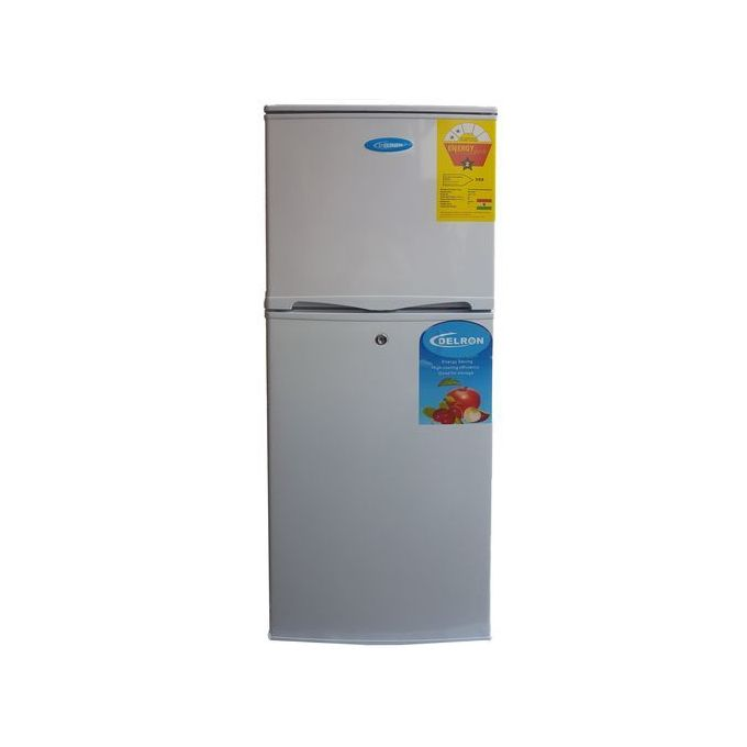 Delron DRF-122A Double Door Refrigerator - 122 Litres