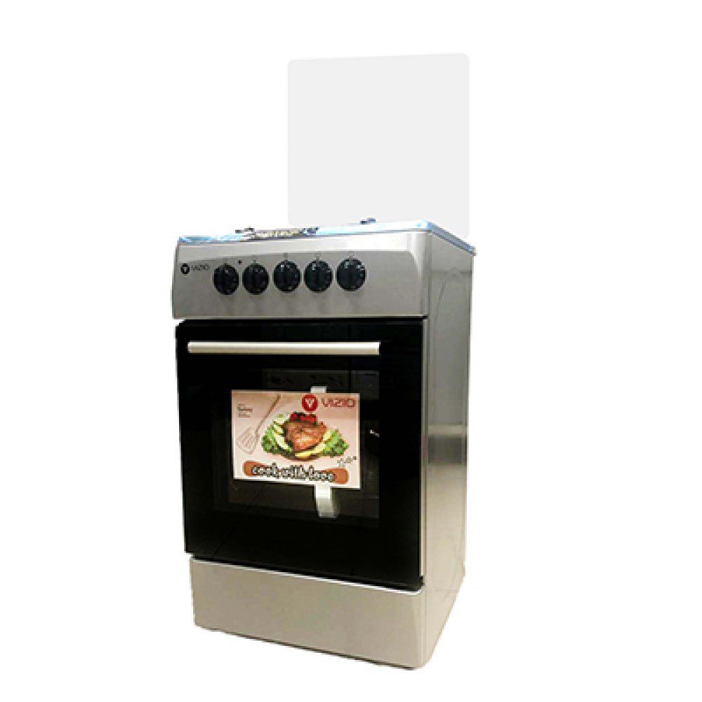 VIZIO 3 Burners+1 Electric Hotplate Gas Oven With Grill VIZ T-5312GS